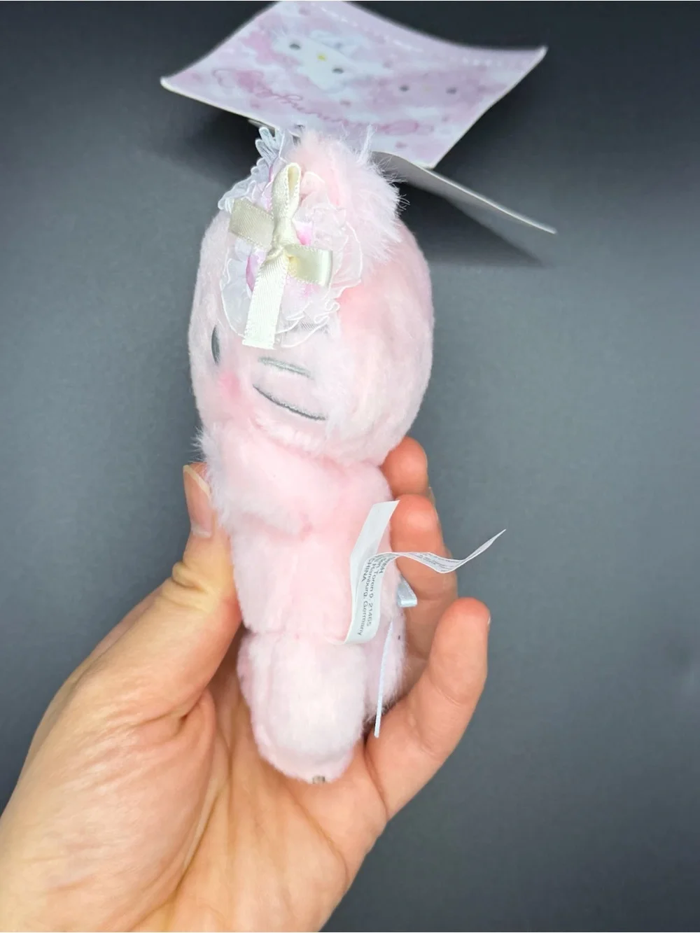 Sanrio pink Charmmy Kitty Plush/Keychain ey23-1